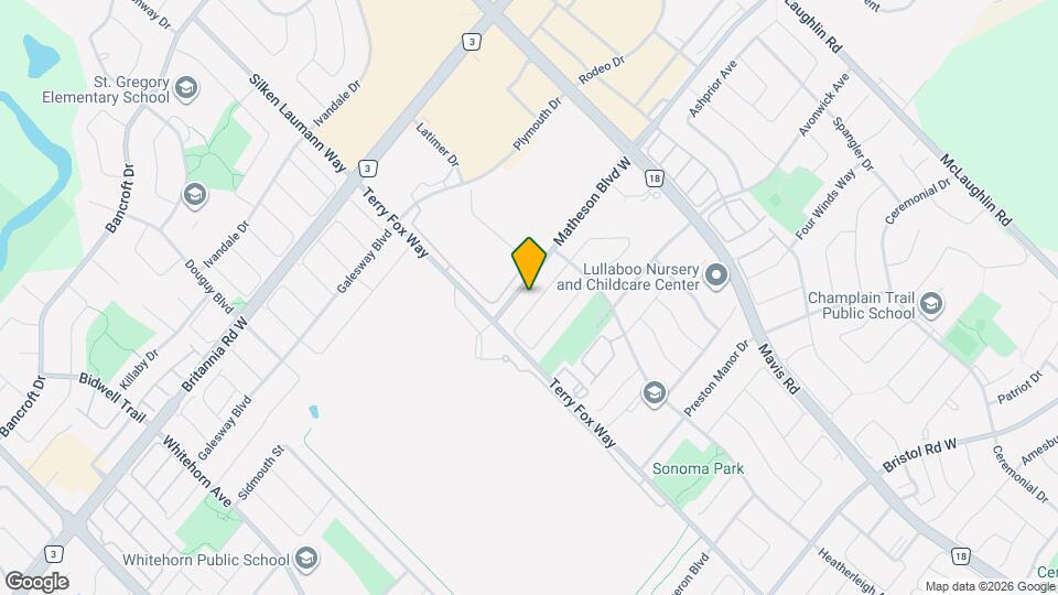 926 Ledbury Crescent Map and Location Details