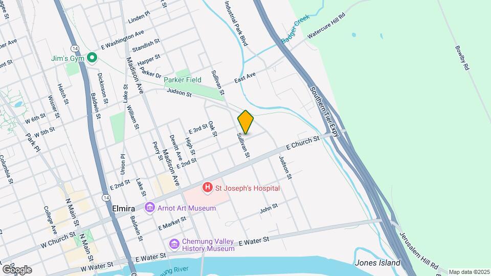 400 Sullivan St Mapa y Detalles de la Ubicación
