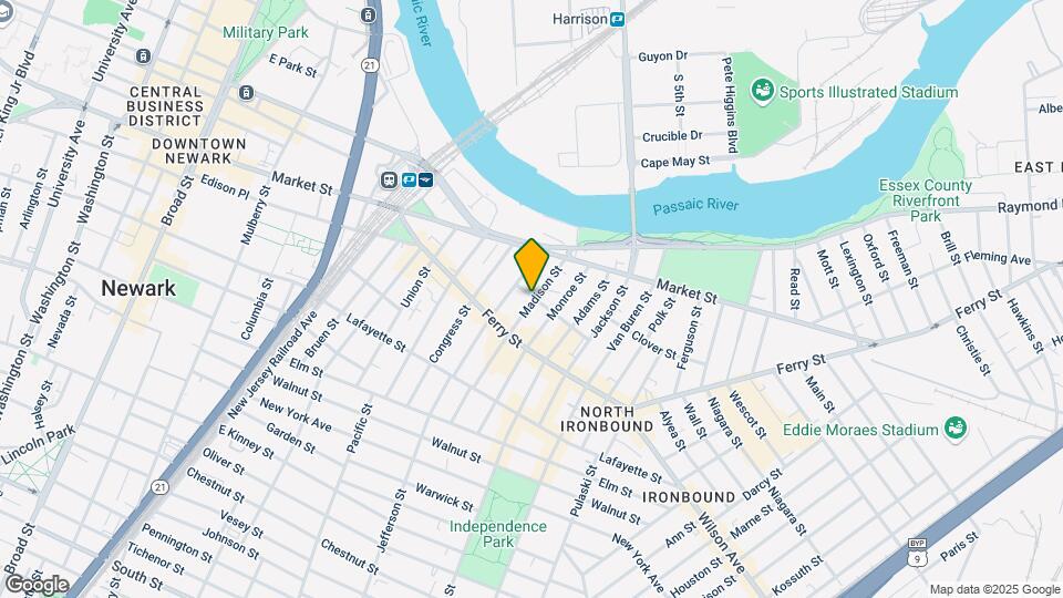 36 Madison St, Unit 101 Map and Location Details