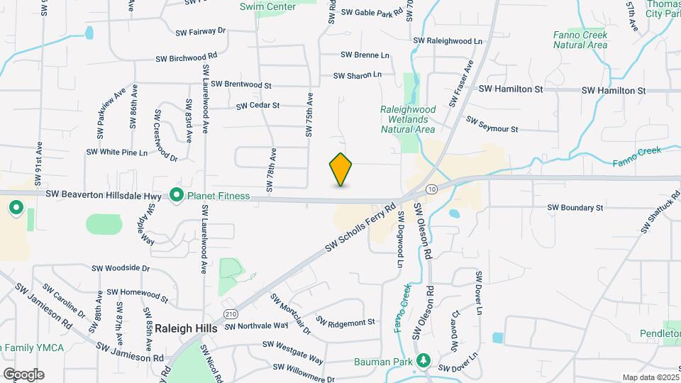 7315 SW Beaverton Hillsdale Hwy Map and Location Details