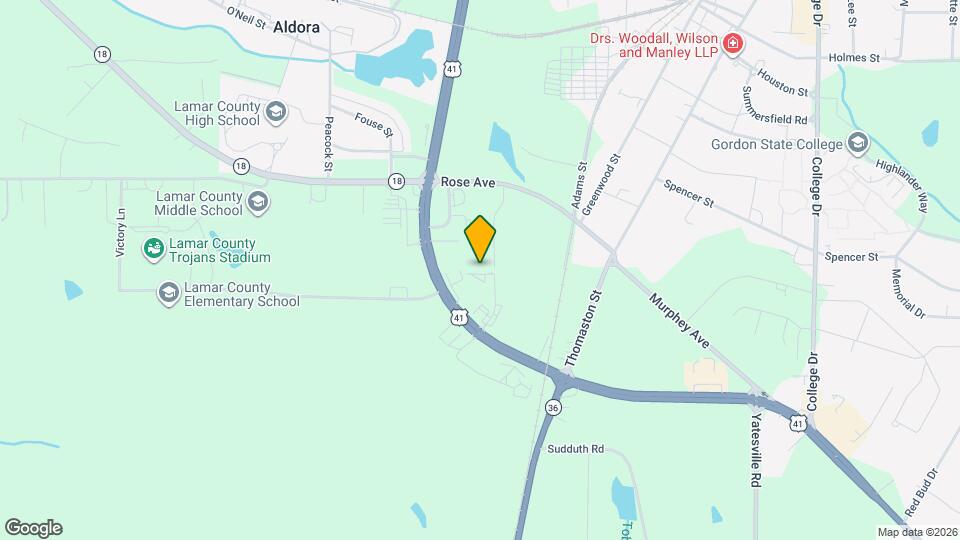 201 Southland Dr Map and Location Details