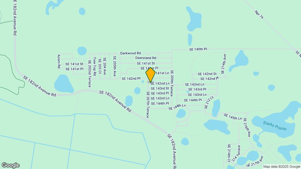 20800 SE 142nd Ln Map and Location Details