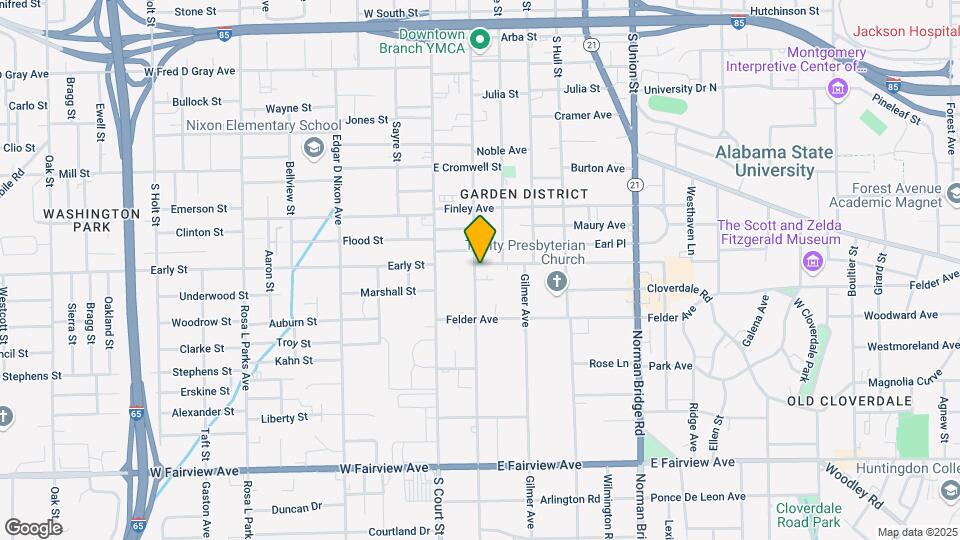 1405 S Perry St Map and Location Details