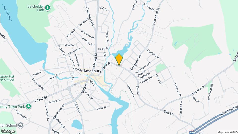 112 Elm St, Unit #1 Map and Location Details