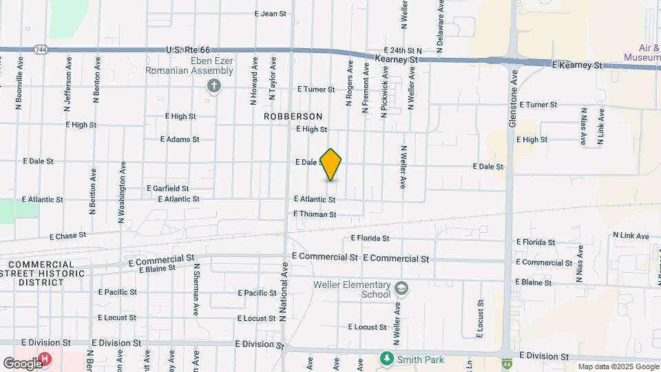 2020 N Prospect Ave Map and Location Details