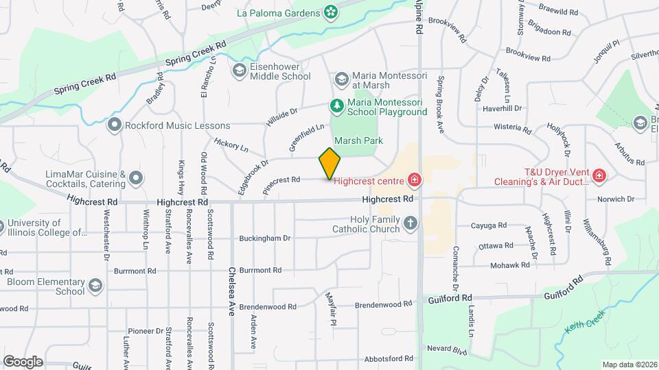 3929 Pinecrest Rd Map and Location Details