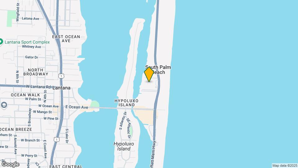 3605 S Ocean Blvd Mapa y Detalles de la Ubicación