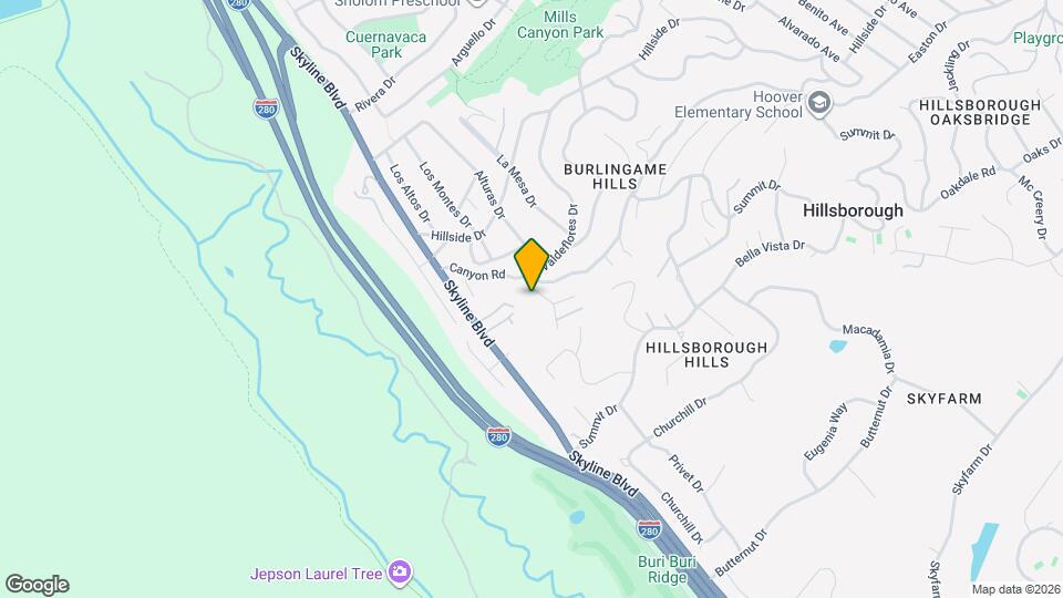 165 Tiptoe Ln Map and Location Details