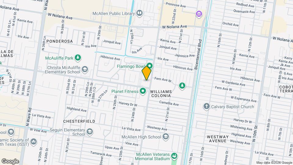 2 N 23rd St Map and Location Details