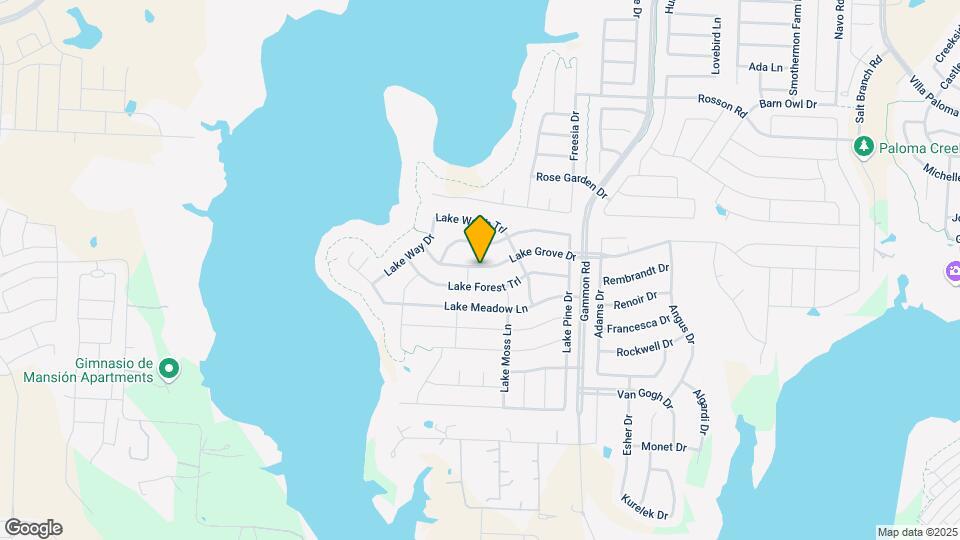 908 Lake Grove Dr Mapa y Detalles de la Ubicación