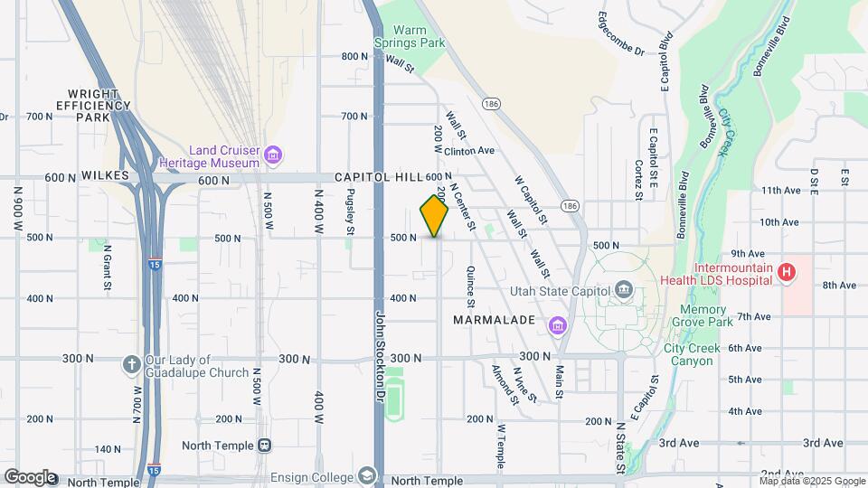 479 N 200 W Map and Location Details
