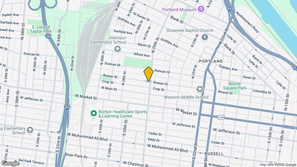 126 N 26th St Map and Location Details