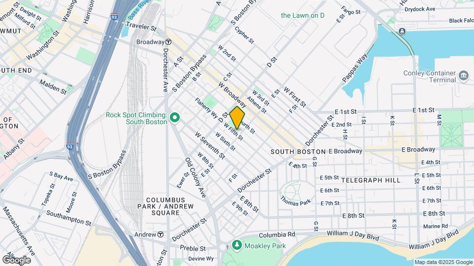 204 West 5th Street Map and Location Details