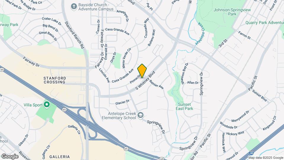 2529 S Whitney Blvd Map and Location Details