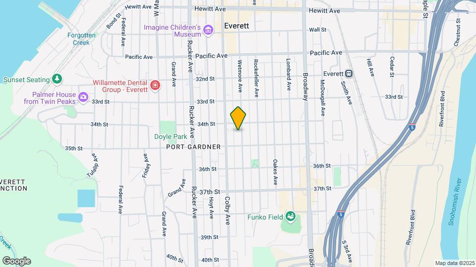 3414 Wetmore Ave Map and Location Details