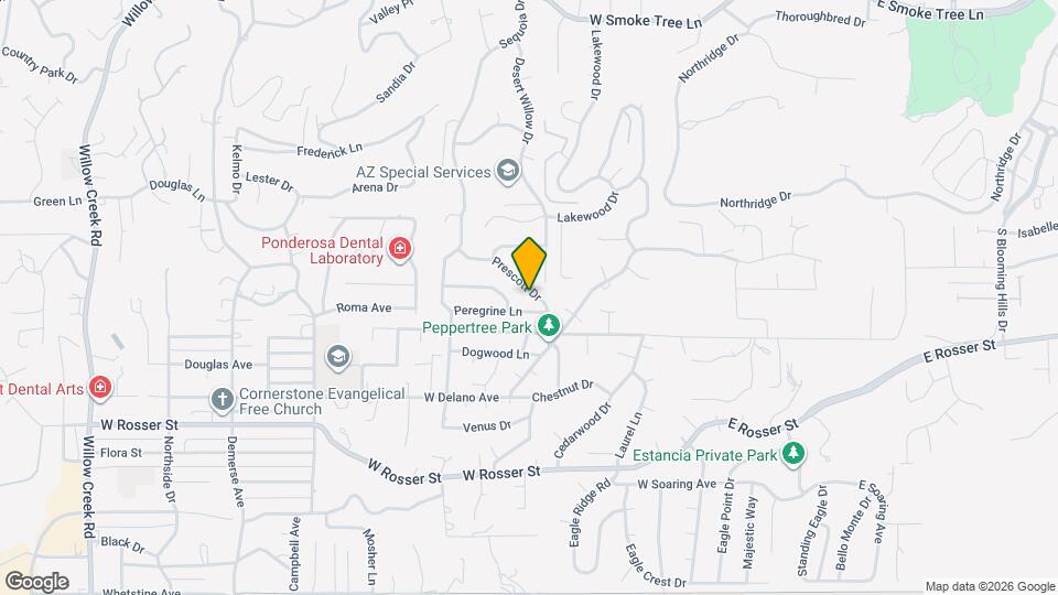 353 Prescott Dr Mapa y Detalles de la Ubicación
