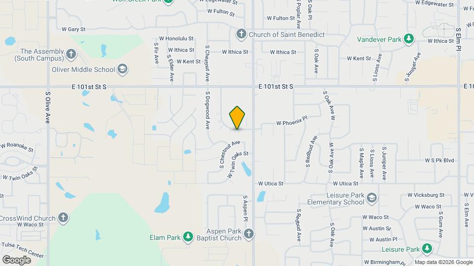 2303 W Quantico St Map and Location Details