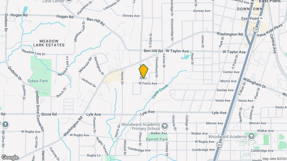 3140 Delowe Dr Map and Location Details