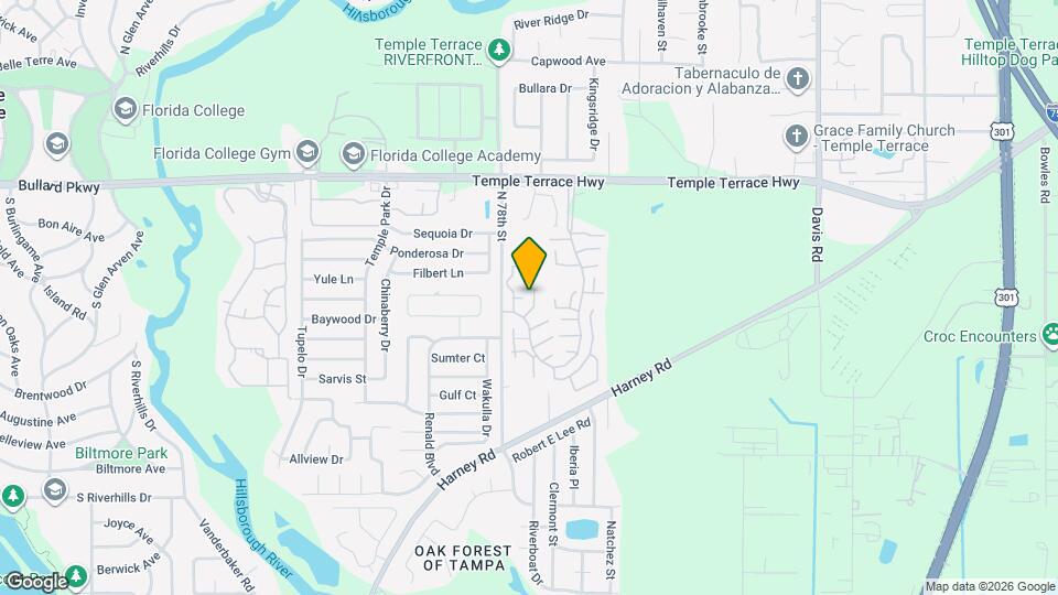 8622 Cattail Dr Map and Location Details