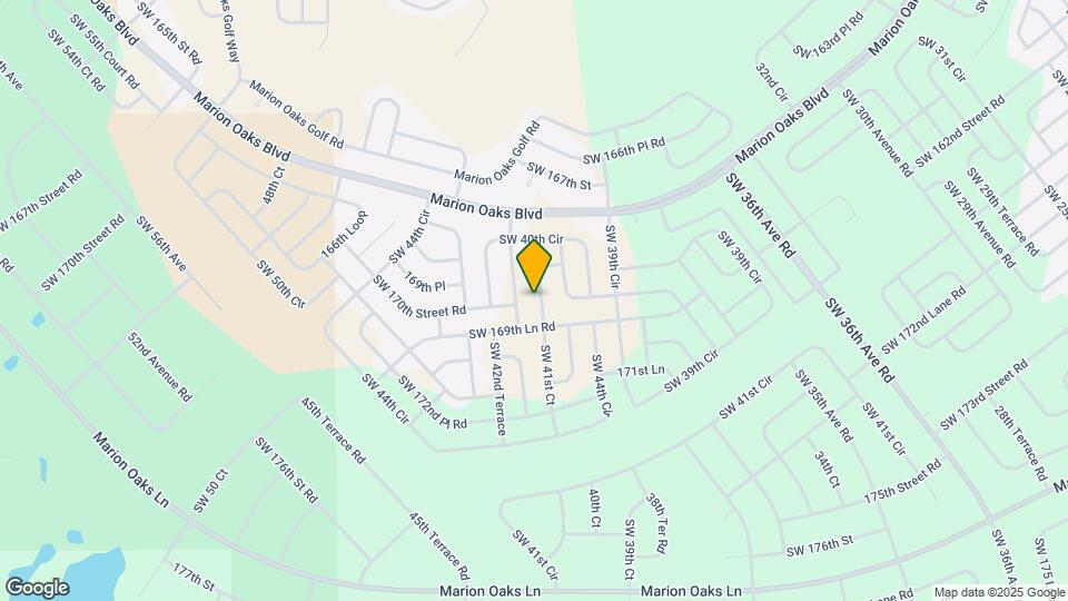 17000 SW 41st Ct Map and Location Details