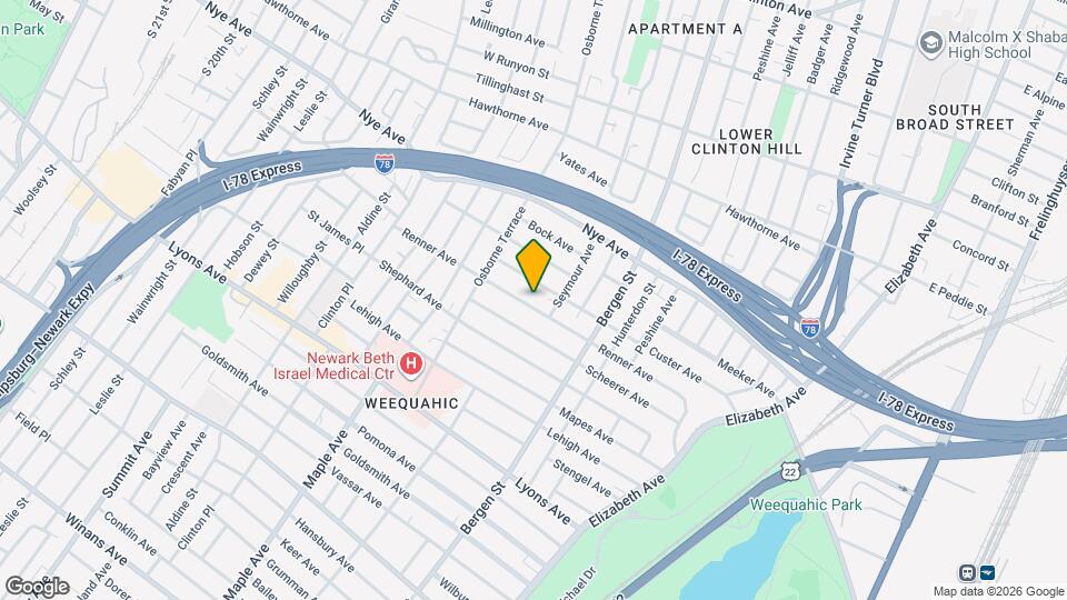 203 Renner Ave, Unit 1 Map and Location Details