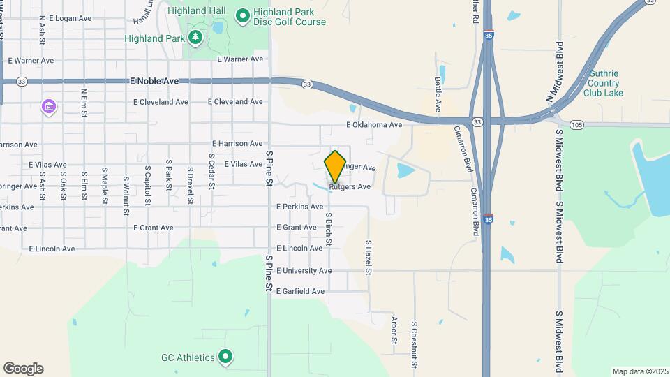 1823 Rutgers Ave Map and Location Details