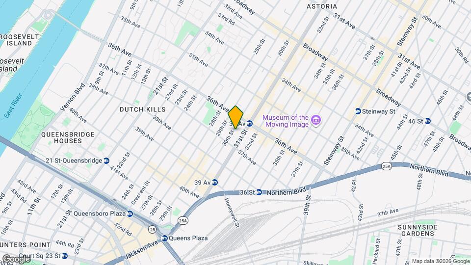 36-31 30th St Mapa y Detalles de la Ubicación