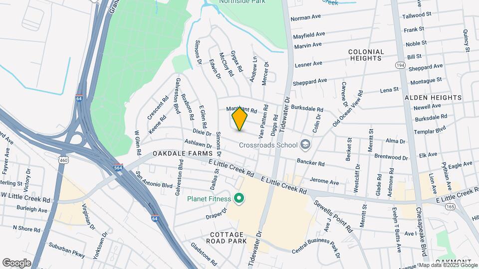 553 McFarland Rd Map and Location Details