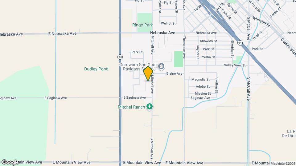 1736 Berry St Map and Location Details