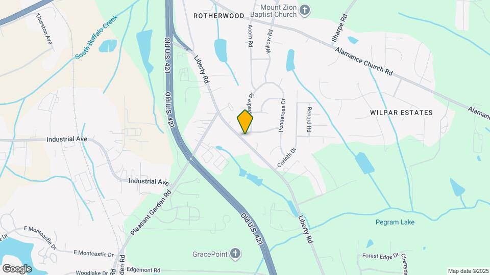 1200 Blackmoor Rd Map and Location Details