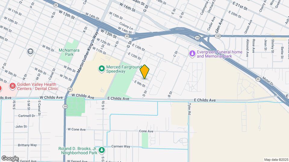 268 E 10th St Map and Location Details