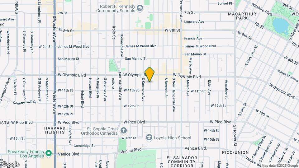 1037 Dewey Ave Map and Location Details