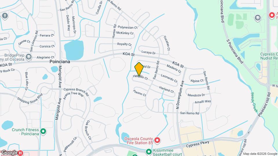 651 Heraldo Ct Map and Location Details