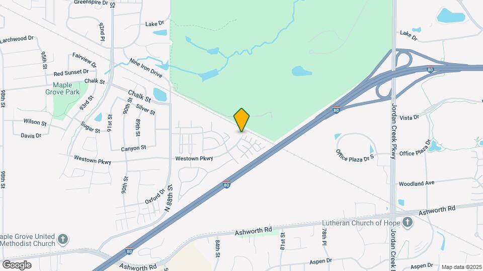 8301 Westown Pkwy Map and Location Details