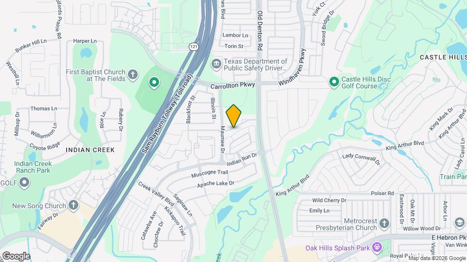 1049 Chickasaw Dr Map and Location Details