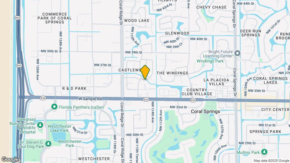 3546 NW 114th Ter Mapa y Detalles de la Ubicación