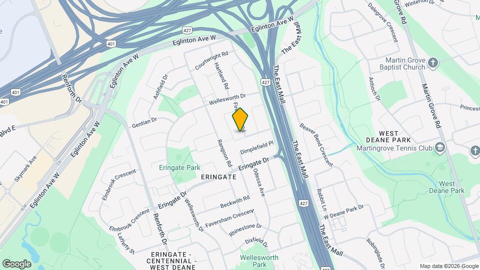 27 Hollister Rd Map and Location Details