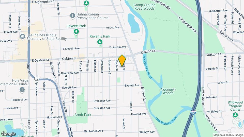1688 Locust St Map and Location Details