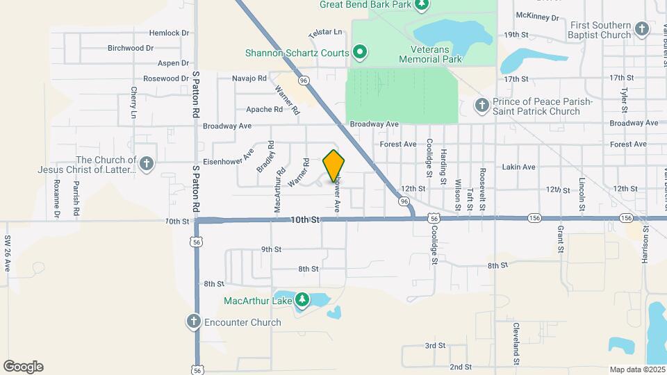 1201 Eisenhower Ave Map and Location Details