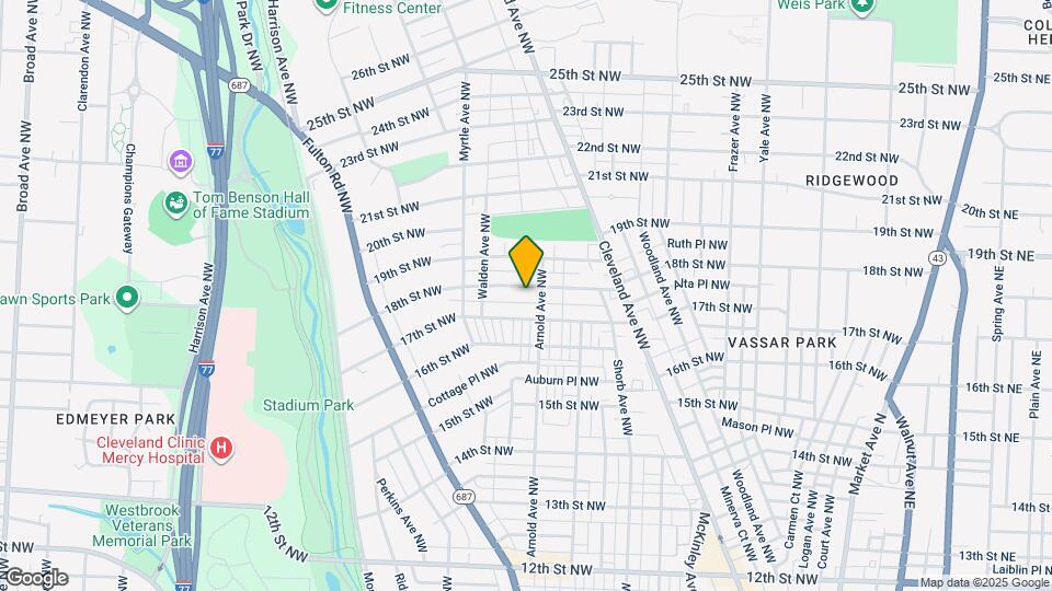 1212 18th St NW Map and Location Details