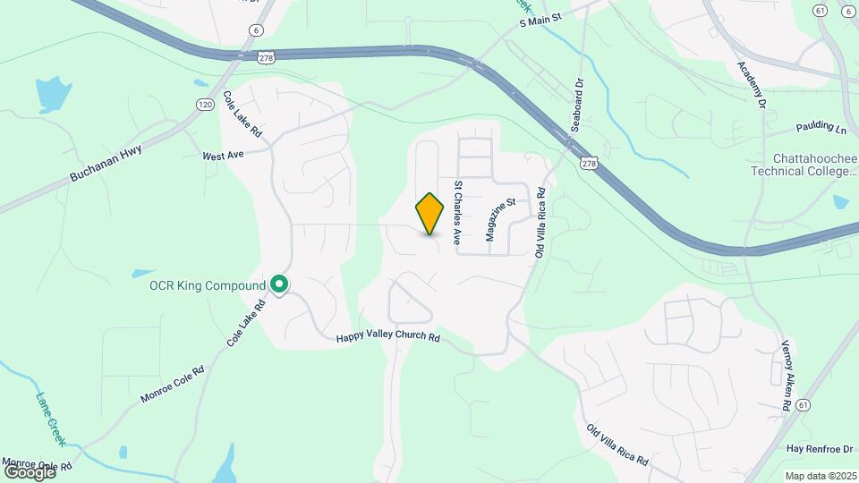 600 Cole Creek Dr Map and Location Details