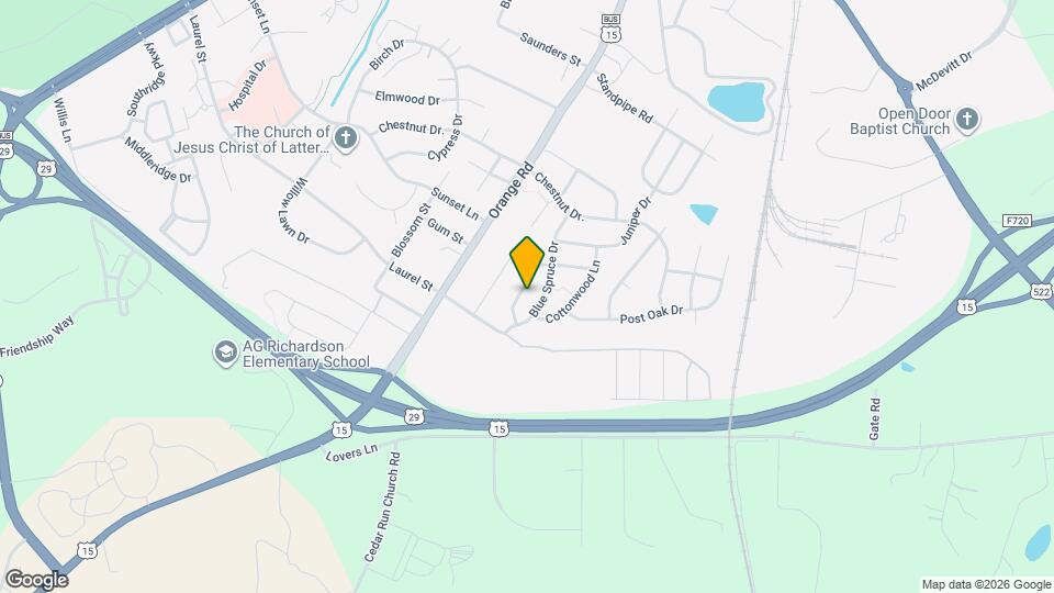 2269 Forsythia Dr Map and Location Details