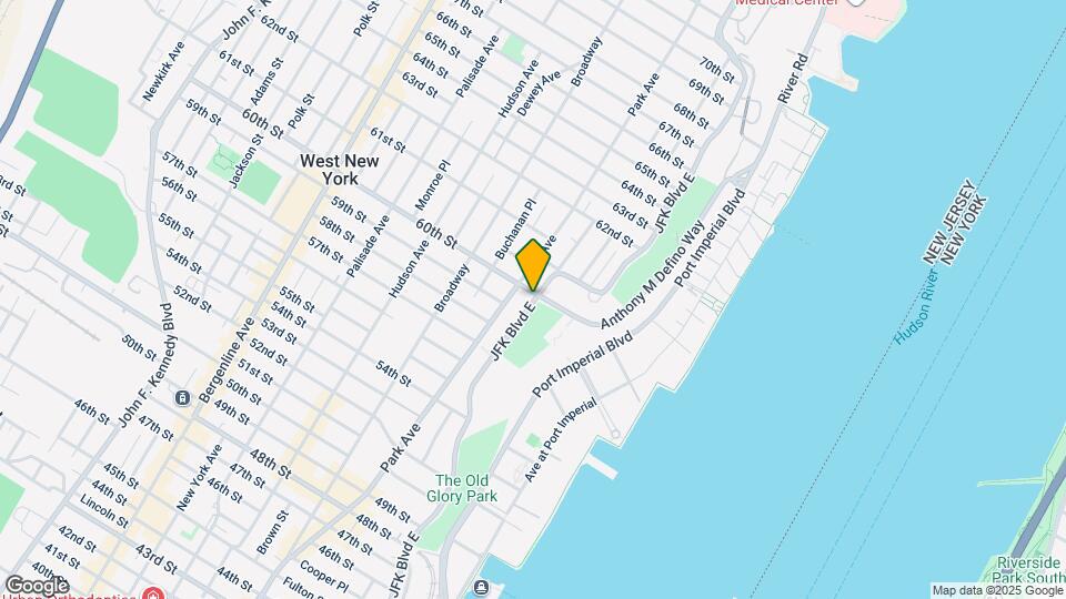 6025 BLVD E Map and Location Details