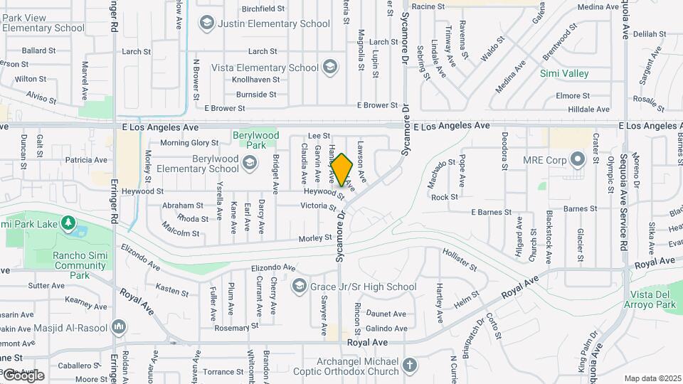 2561 Heywood St Map and Location Details