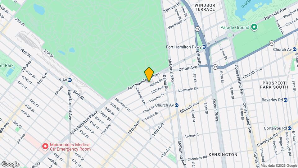 74 Minna St, Unit 2F Map and Location Details