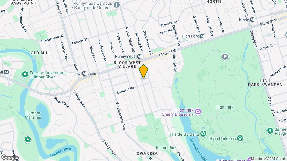 77 A Runnymede Rd Map and Location Details