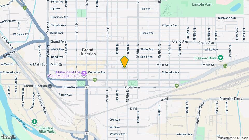 848 Colorado Ave Map and Location Details