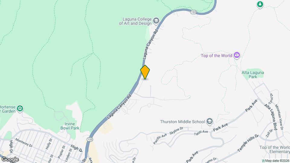 1605 Arroyo Dr Map and Location Details