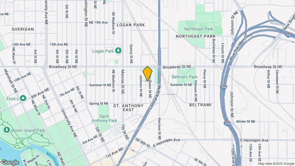 843-847 Summer St NE Mapa y Detalles de la Ubicación