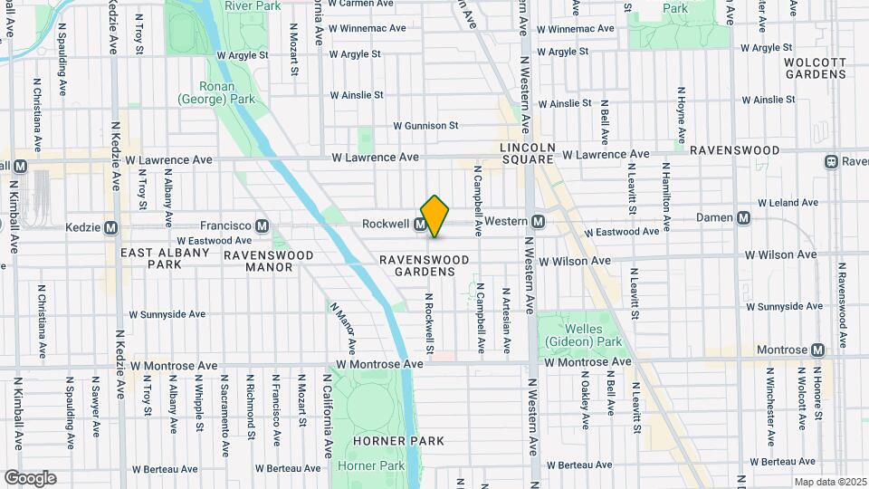2557 W Eastwood Ave Map and Location Details